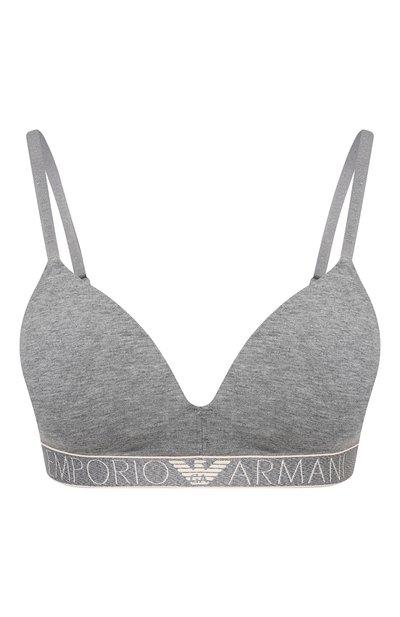Женский хлопковый бюстгальтер EMPORIO ARMANI, арт. 164410/0A317