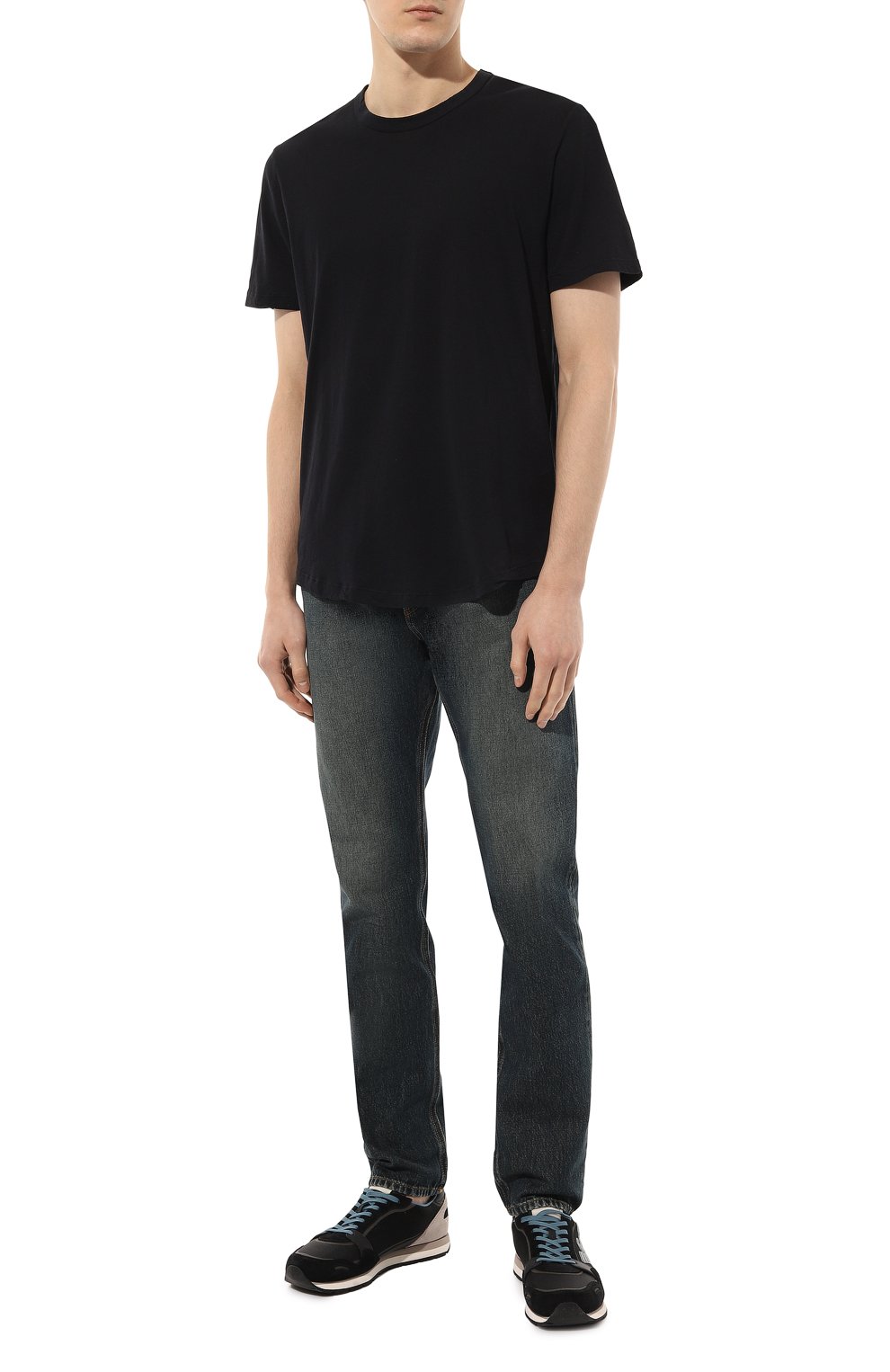 Хлопковая футболка JAMES PERSE, арт. MKJ3360/DEE, фото 2