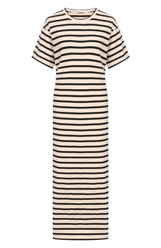 Хлопковое платье Jil Sander J40CT0226/J46497 Разноцветный J40CT0226/J46497