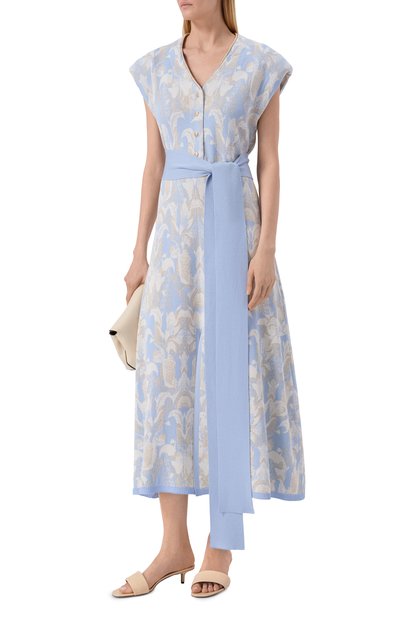 Женское платье из шелка и вискозы FREEAGE, арт. S26.DR183M.6079.401