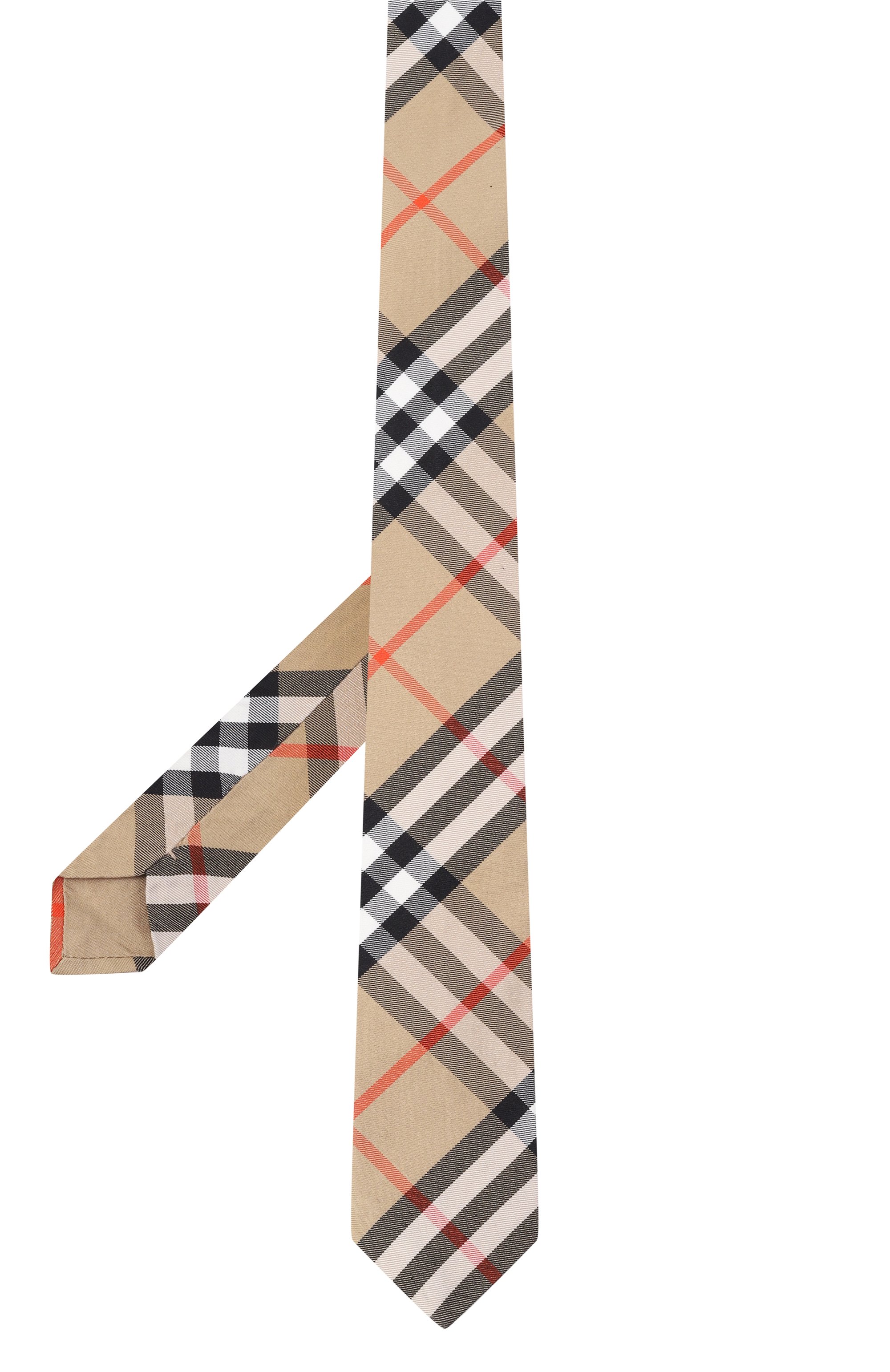 Хлопковый галстук BURBERRY, арт. 8117408, фото 2