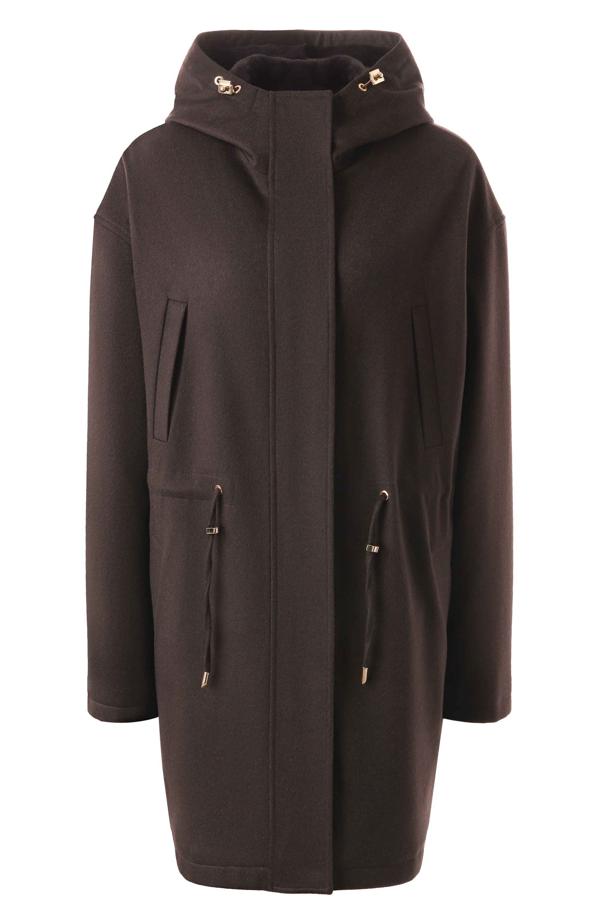 К�ашемировая парка с подкладкой из норки MVST, арт. FTBKB-Y461V/LC1661, фото 1