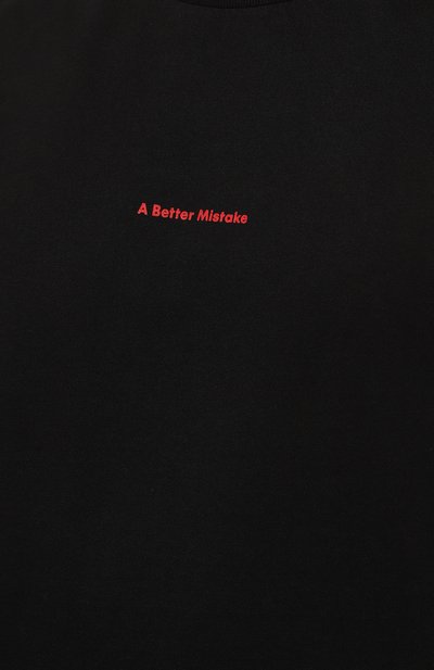 Хлопковая футболка A BETTER MISTAKE, арт. 04D10TS007M JS031PD, фото 5