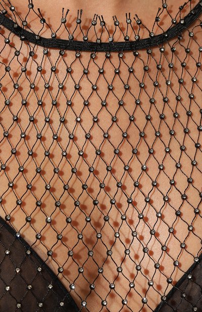 Топ с отделкой стразами PATRIZIA PEPE, арт. 2C1439_A183, фото 5