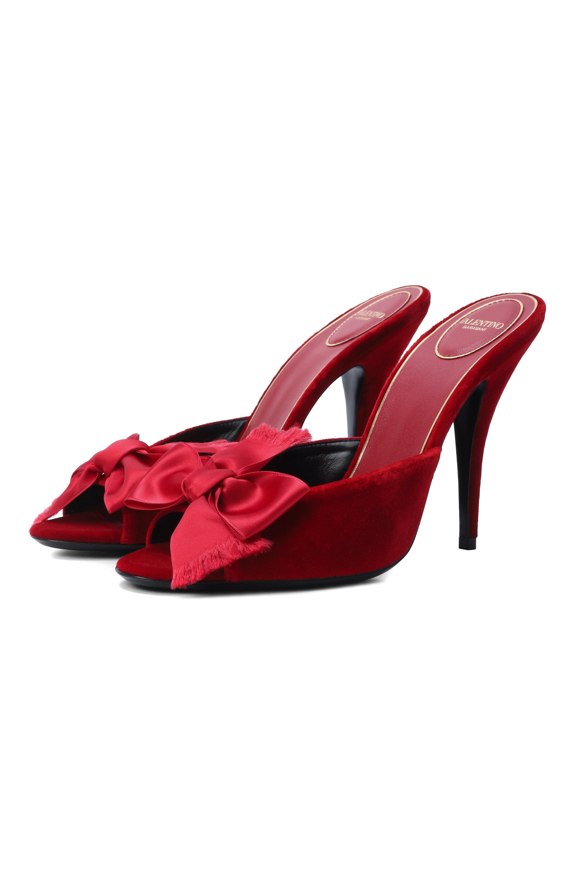 Бархатные мюли marie a 105 VALENTINO, арт. 8W0S0PK0/XGT, фото 1