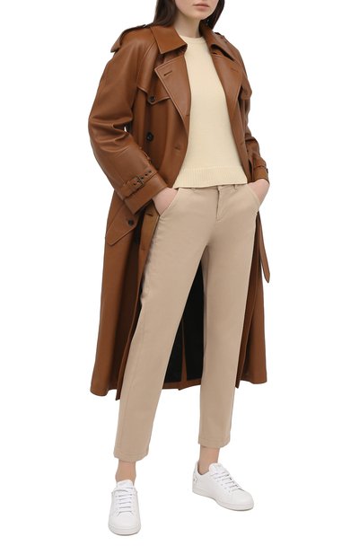 Брюки из хлопка и вискозы 7 FOR ALL MANKIND, арт. JSL4V95LSA, фото 2