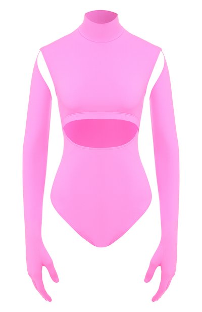 Женское боди VETEMENTS, арт. WAH20TR304/FLU0 PINK
