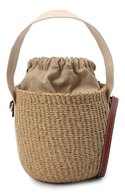 Сумка Woody small Chloé CHC22SS381G55 Бежевый  CHC22SS381G55 Фото 6