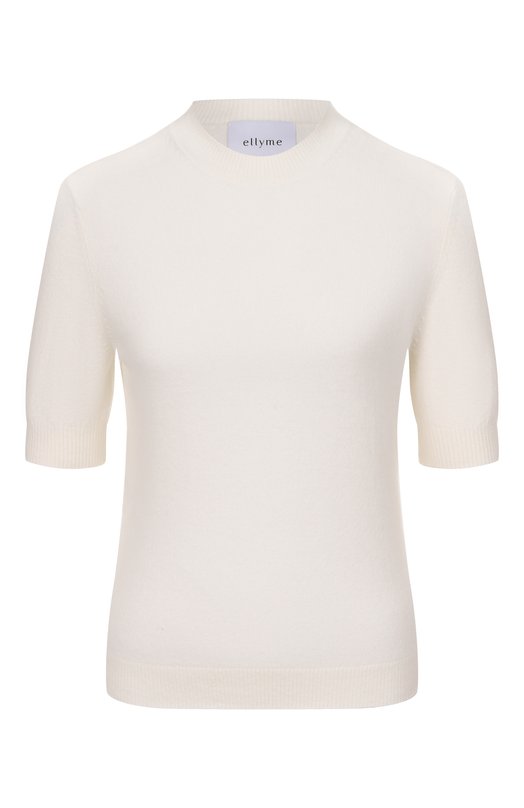 Пуловер из шерсти и кашемира Ellyme 00380 Кремовый 00380