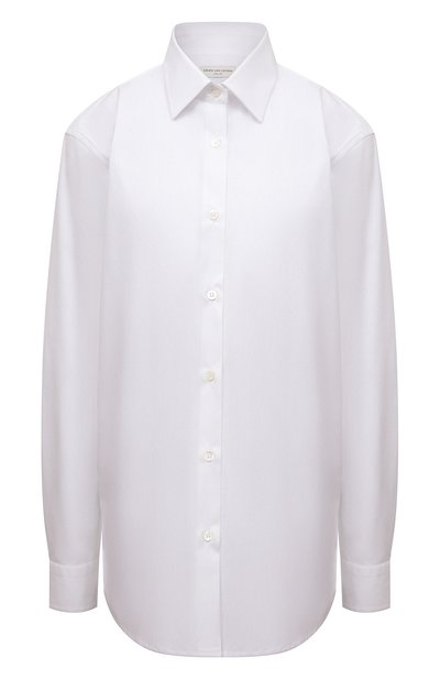 Женская хлопковая рубашка DRIES VAN NOTEN, арт. 222-010770-5322