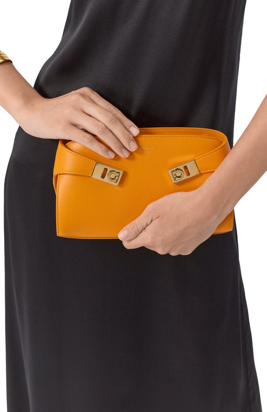 Сумка Hug mini Ferragamo 218964/784584 Оранжевый  218964/784584 Фото 2
