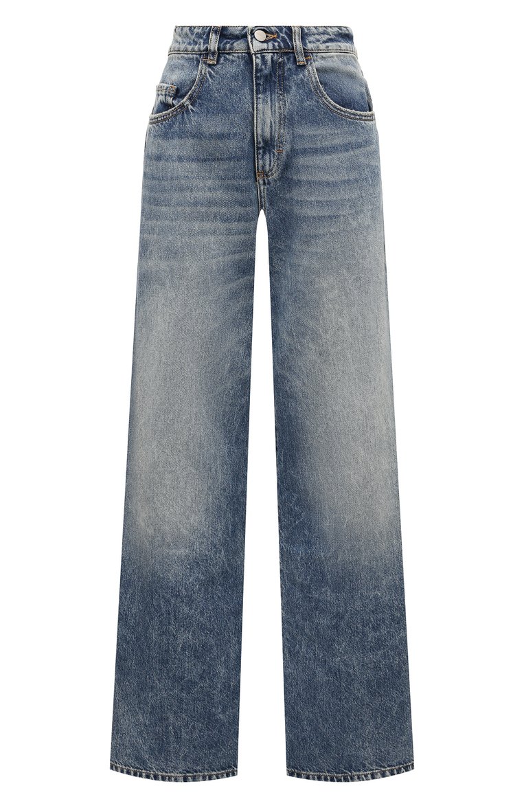 Женские джинсы debby ICON DENIM LA синего цвета, арт. DEBBY/ID8460 | Фото 1 (Длина (брюки, джинсы): Стандартные; Материал внешний: Хлопок, Деним; Кросс-КТ: Деним; Силуэт Ж (брюки и джинсы): Широкие; Стили: Кэжуэл; Детали: Делаве; Автоматизация ТО: Проставлено; Автоматизация состава: Проставлено)