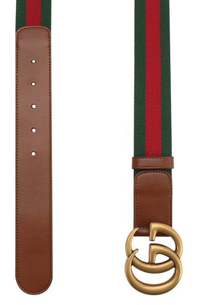 Комбинированный ремень GUCCI, арт. 409416/H17WT, фото 2