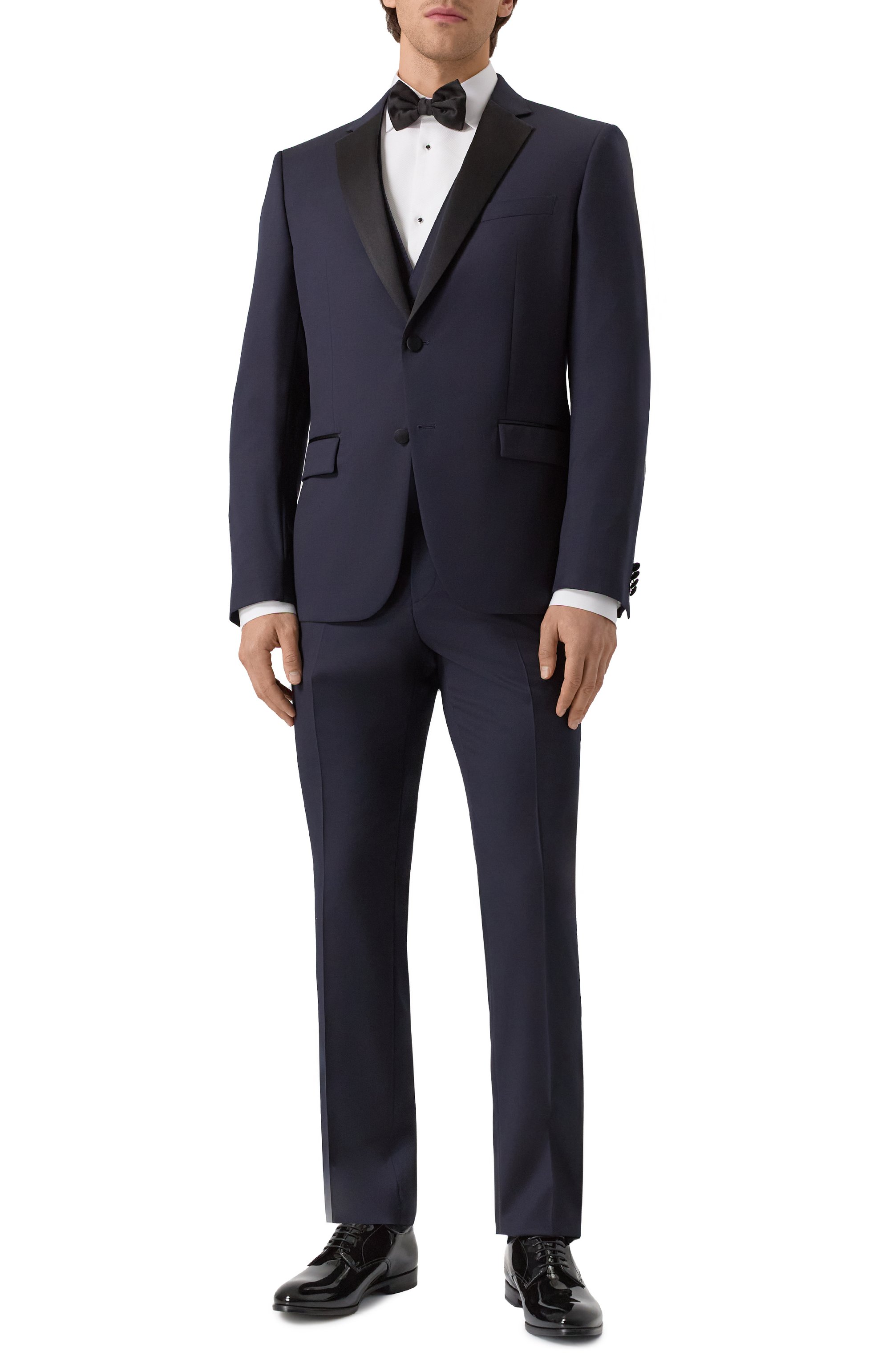 Шерстяные брюки BOSS, арт. 50469186, фото 2