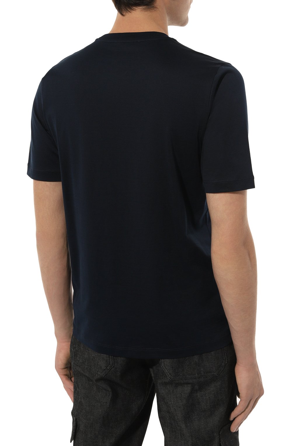 Хлопковая футболка ZILLI, арт. TSR001M0110VFST00, фото 4