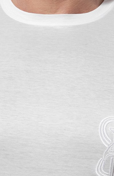 Хлопковая футболка  STEFANO RICCI, арт. MNH4103000/TE0001, фото 5