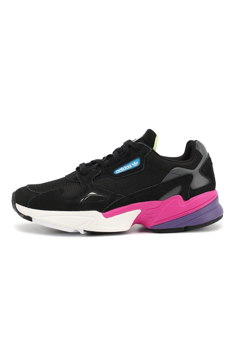 Кроссовки falcon ADIDAS ORIGINALS черного цвета по цене 7490 руб., арт. CG6219, фото 3 Кроссовки falcon ADIDAS ORIGINALS, арт. CG6219, фото 3