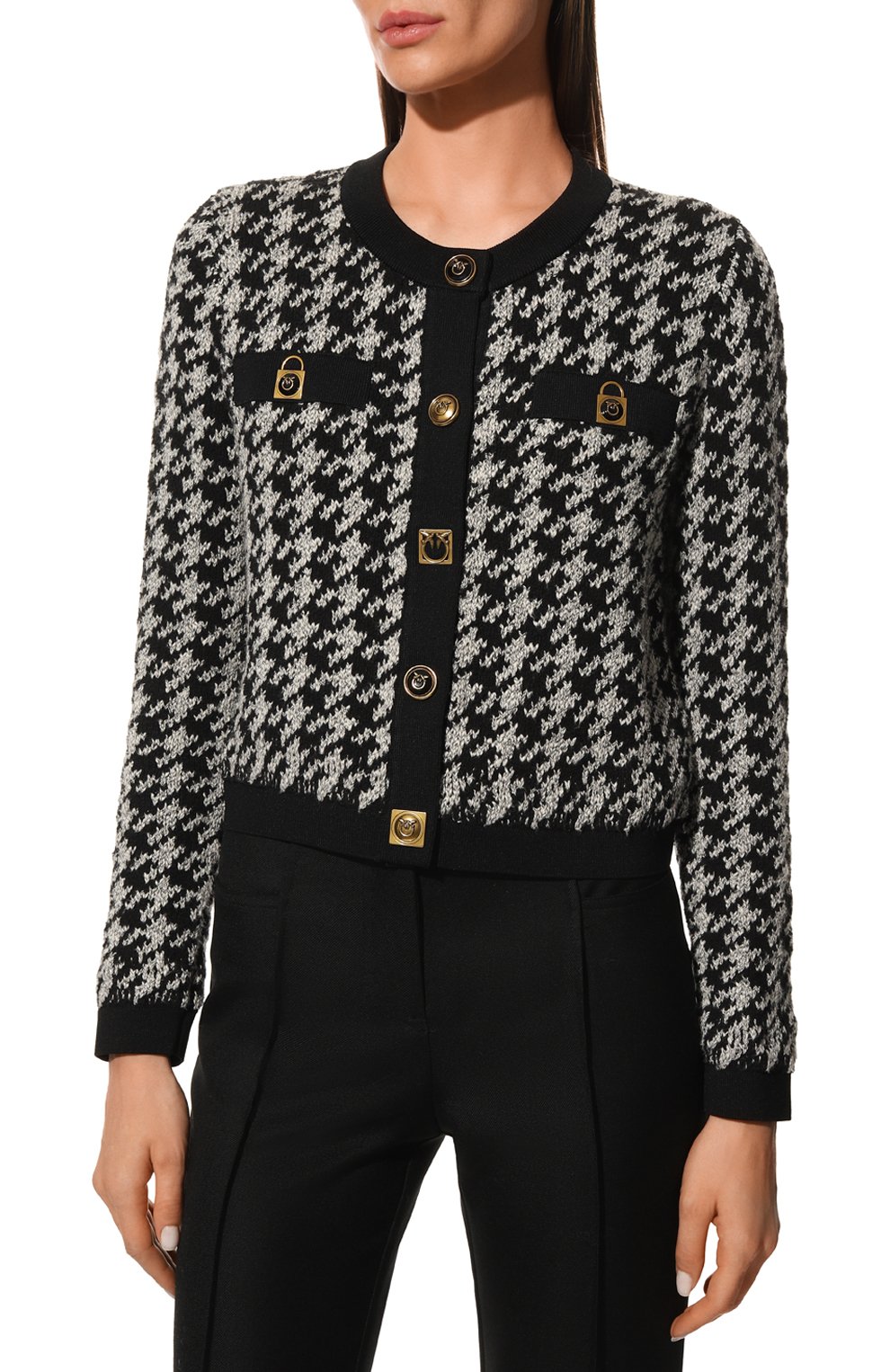 Хлопковый кардиган PINKO, арт. 1G180Y-A058, фото 3