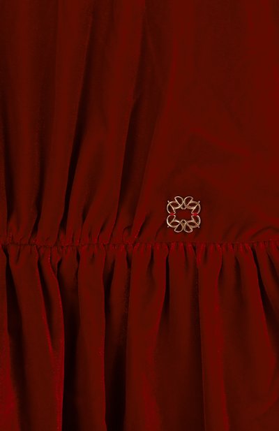 Бархатное платье ELIE SAAB JUNIOR, арт. EFAB092/TS1039/6-10, фото 3