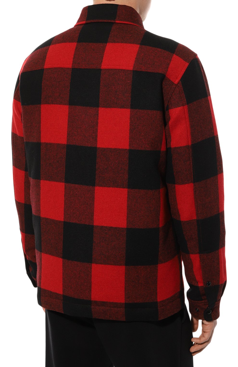 Шерстяная куртка-рубашка WOOLRICH, арт. CFWOOS0067MRUT3046, фото 4