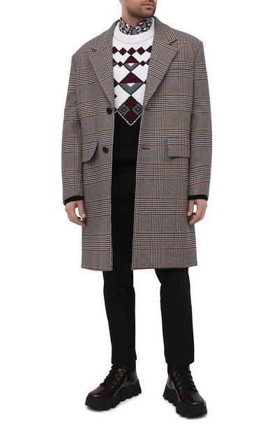 Кожаные ботинки PRADA, арт. 2TE170-3LDP-F0882-G000, фото 2