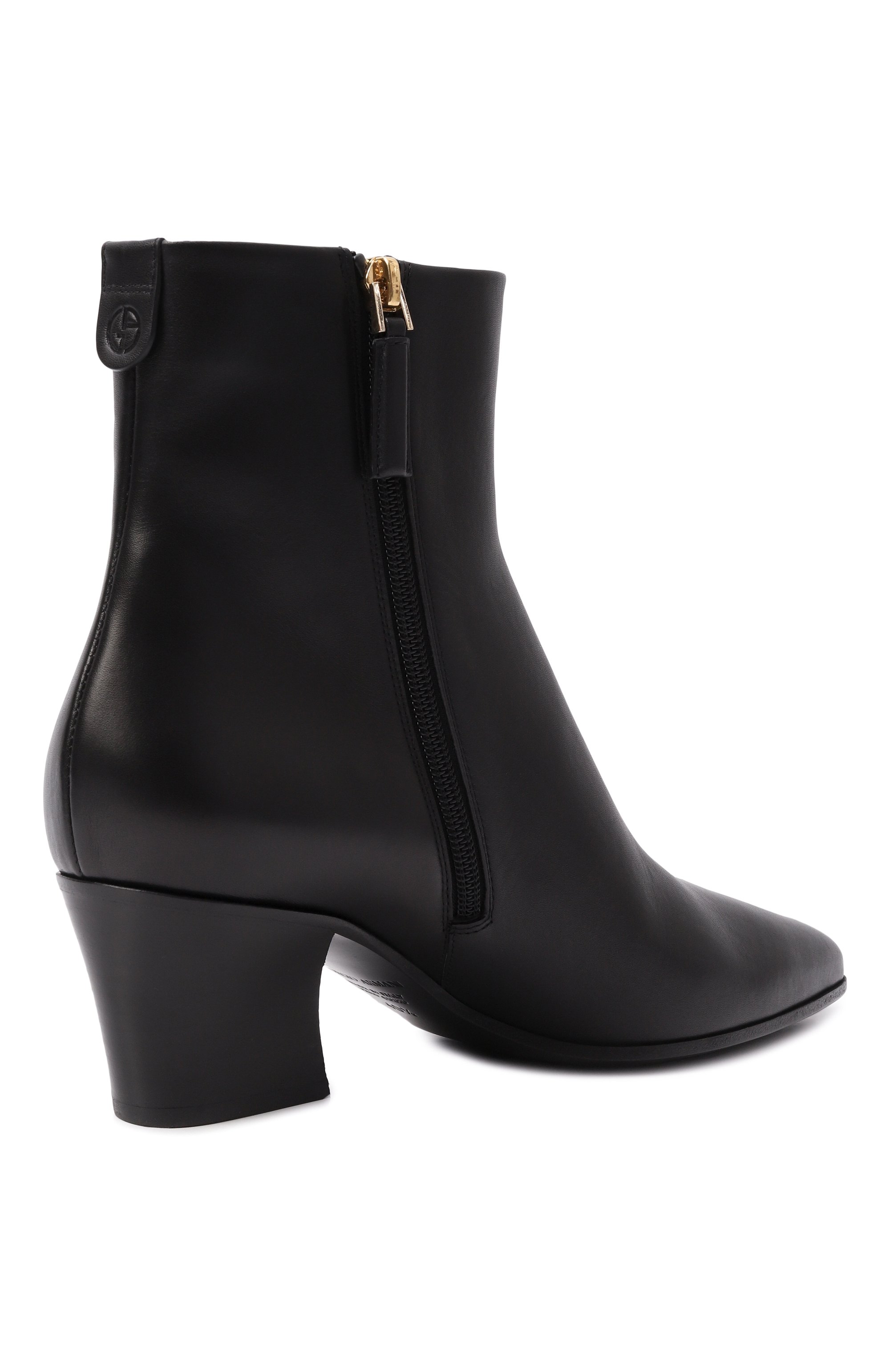 Кожаные ботильоны GIORGIO ARMANI, арт. GW002129/AF19136, фото 5