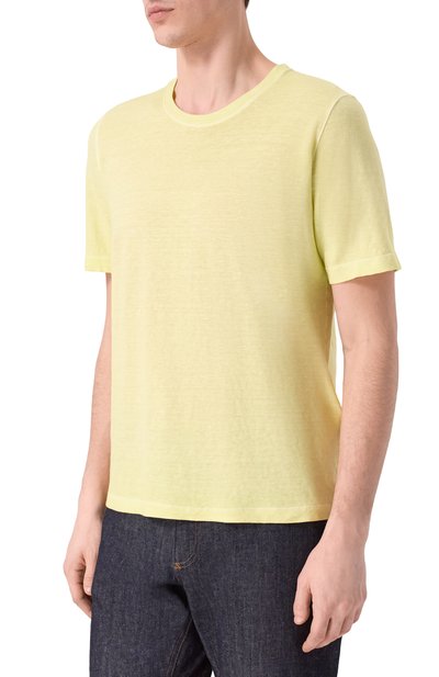 Футболка изо льна и хлопка 120% LINO, арт. 33ALIM7186/G308/S01, фото 3