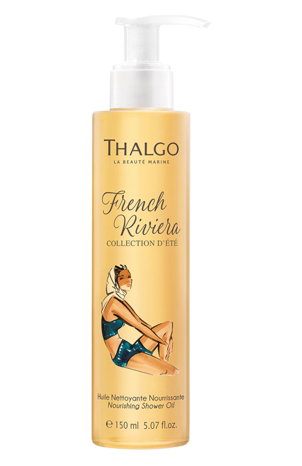 Питательное масло для душа french riviera (150ml) THALGO бесцветного цвета по цене 2060 руб., арт. GT20016, фото 1 Питательное масло для душа french riviera (150ml) THALGO, арт. GT20016, фото 1