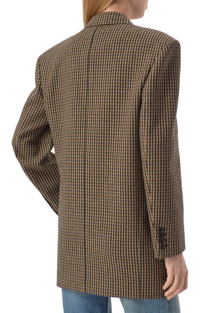 Шерстяной жакет SAINT LAURENT, арт. 798010/Y2H82, фото 4