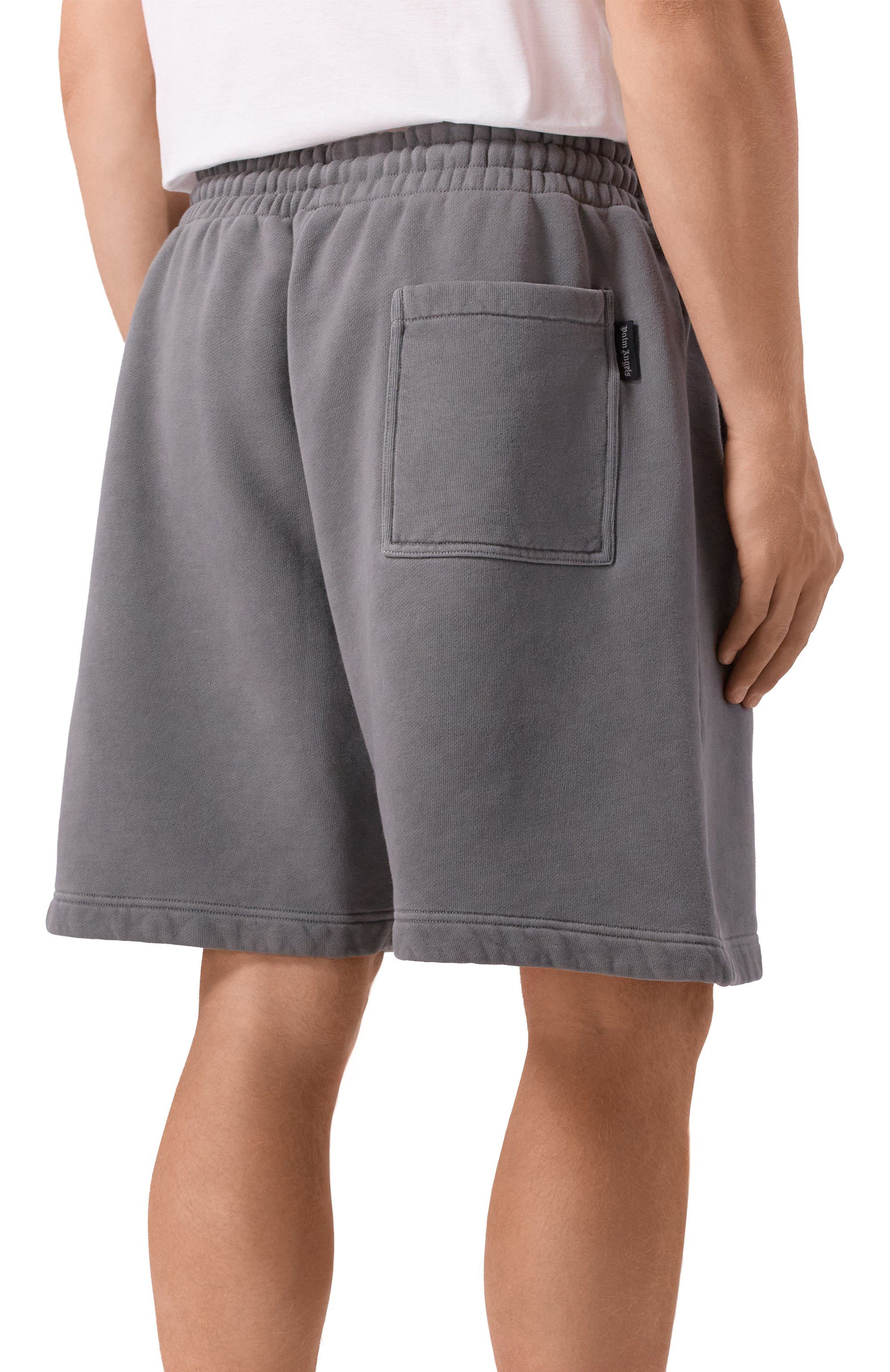 Хлопковые шорты PALM ANGELS, арт. PMCI019F25FLE001, фото 4