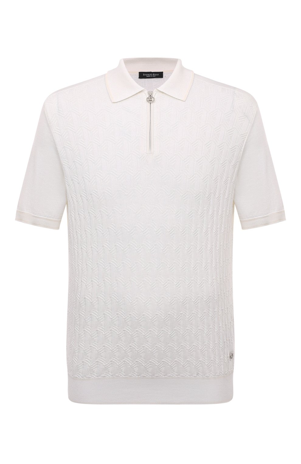 Поло из шелка и хлопка STEFANO RICCI, арт. K818042P31/F23170, фото 1