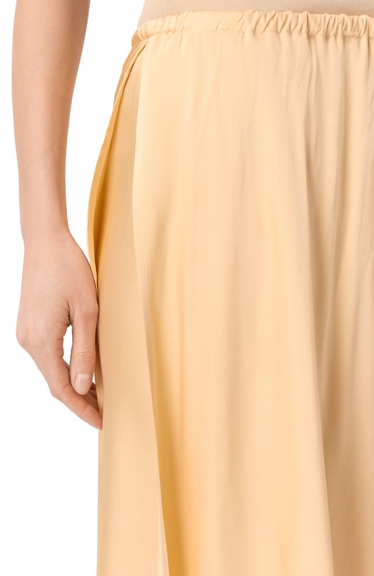 Юбка из вискозы Jil Sander J02MA0269-J65022 Бежевый  J02MA0269-J65022 Фото 5