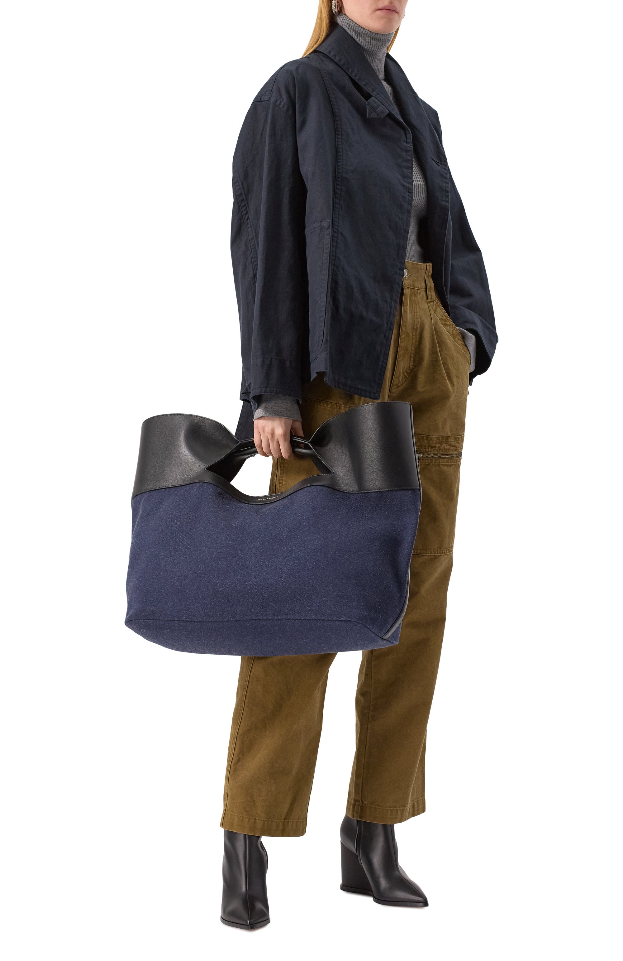 Сумка-тоут the bow ALEXANDER MCQUEEN, арт. 47093441AAI5, фото 7