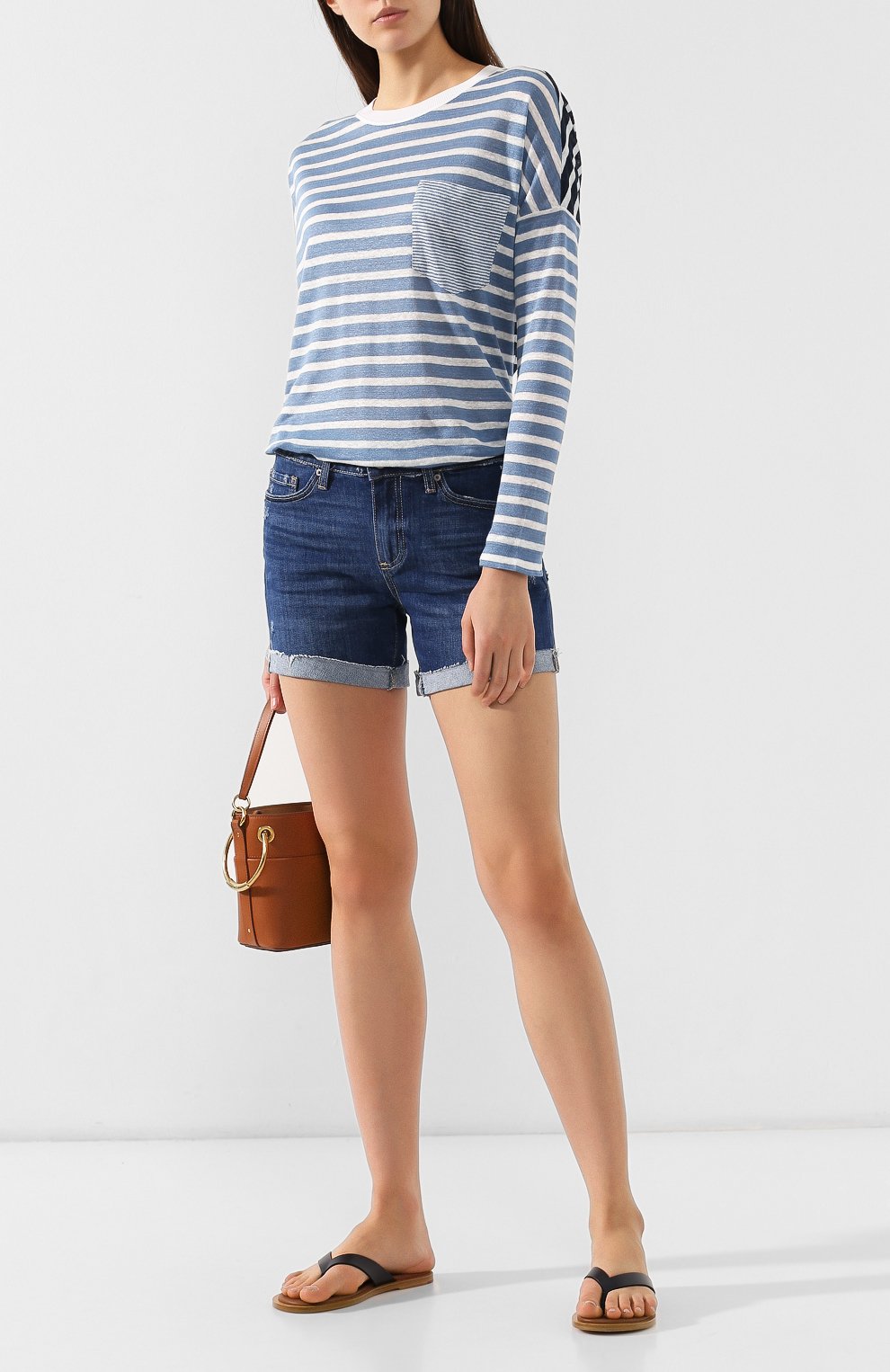 Кожаные шлепанцы thirasia  LORO PIANA, арт. FAI5721, фото 2