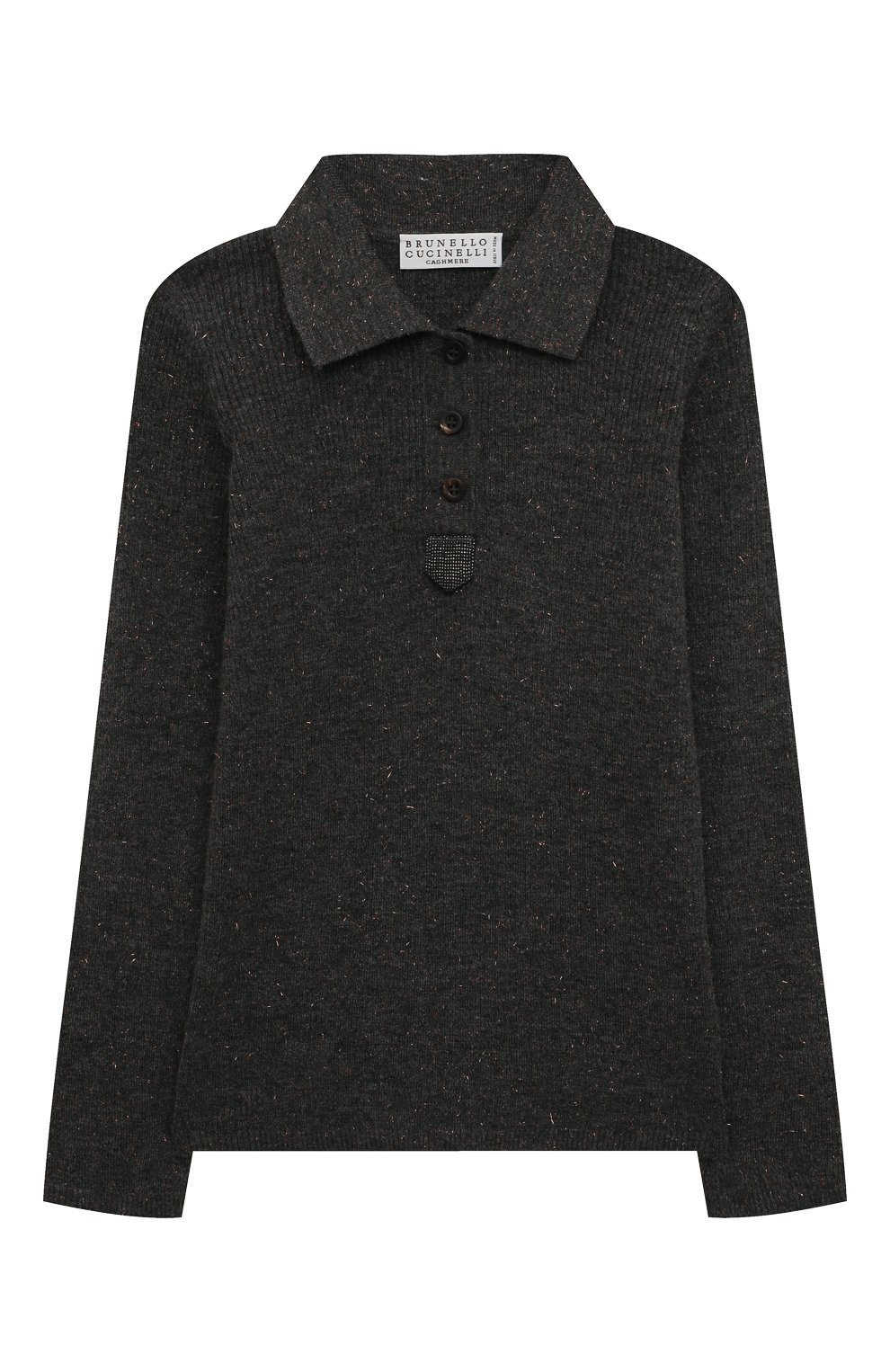 Поло из кашемира и вискозы BRUNELLO CUCINELLI, арт. B9AM81805A, фото 1