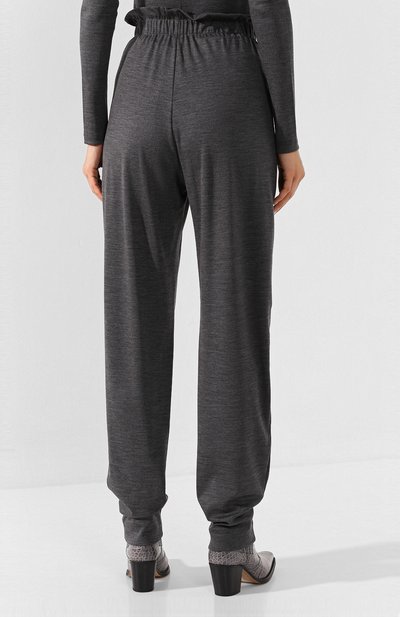 Шерстяные брюки ISABEL MARANT, арт. PA1456-19H029I/DURNER, фото 4