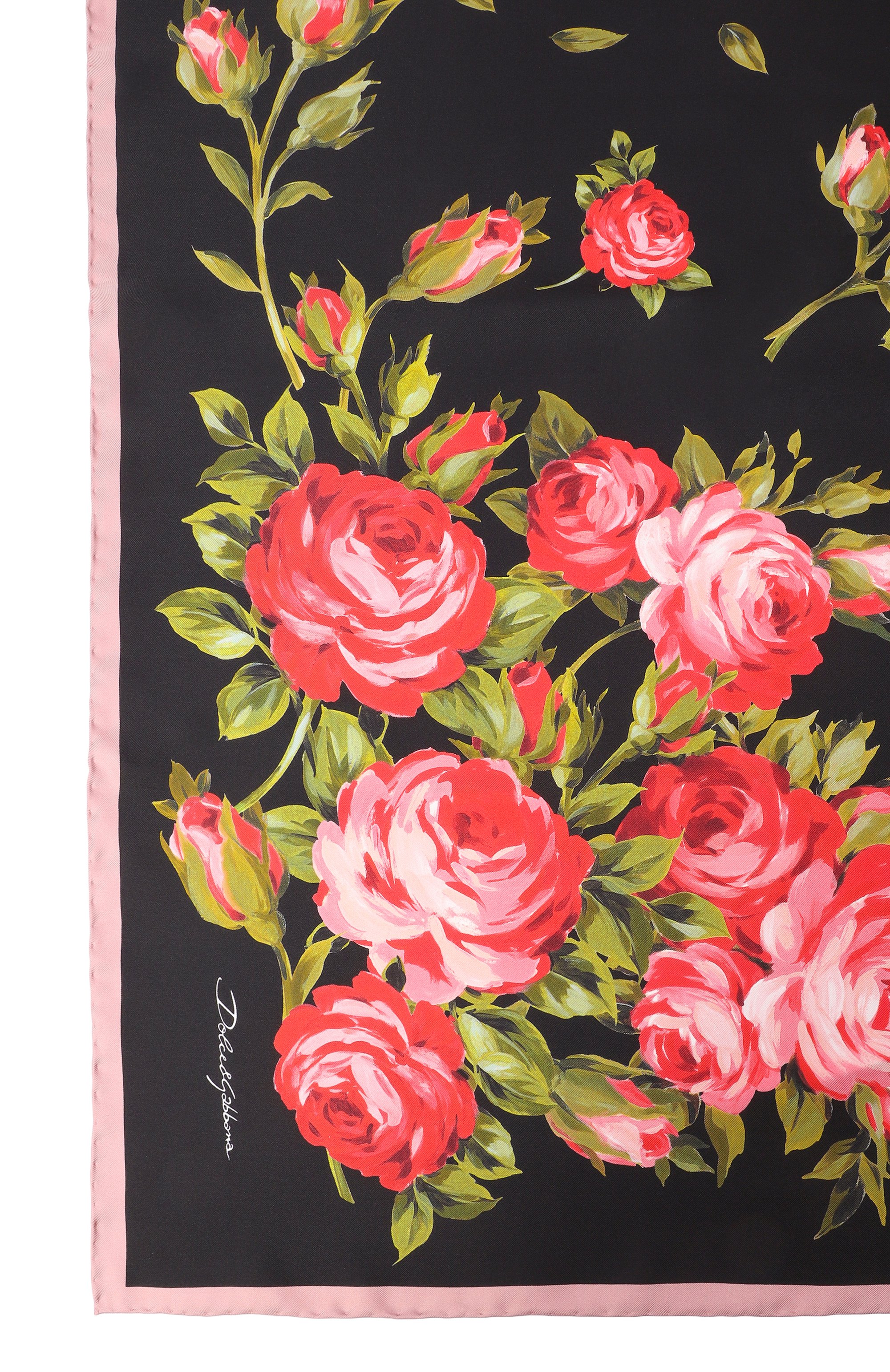 Шелковый платок DOLCE & GABBANA, арт. FN090R/GDDPL, фото 4