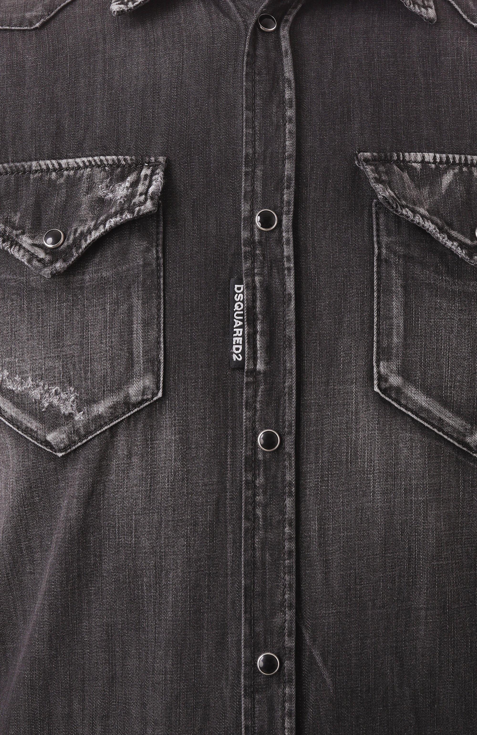 Джинсовая рубашка DSQUARED2, арт. S74DM0848/S30826, фото 6