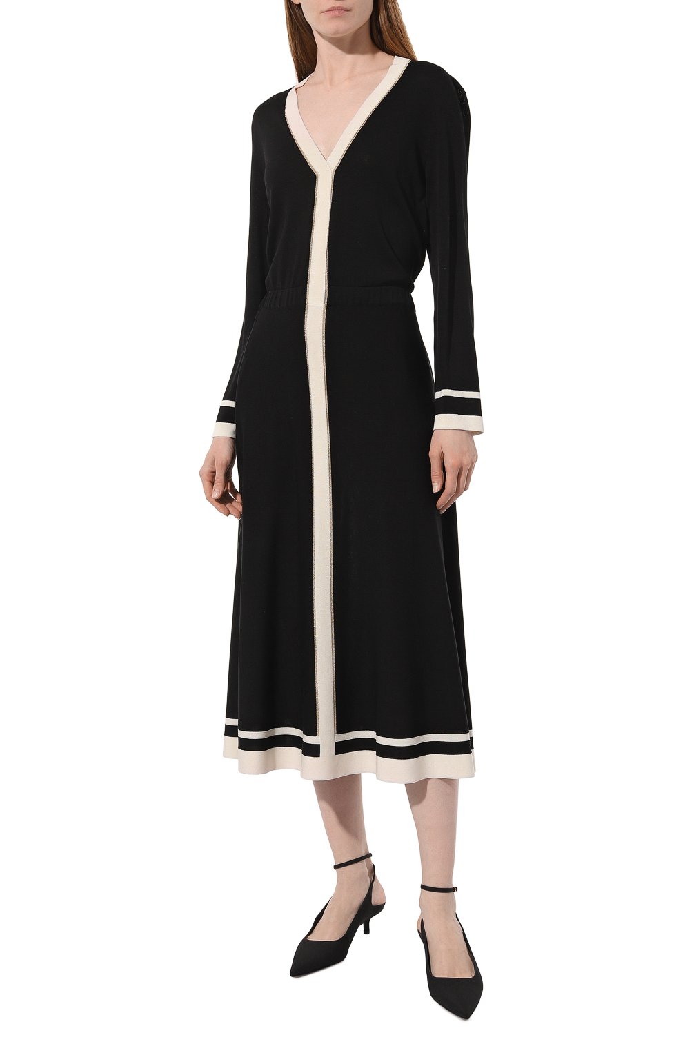 Платье из шелка и вискозы FREEAGE, арт. S24.DR082.6079.900, фото 3