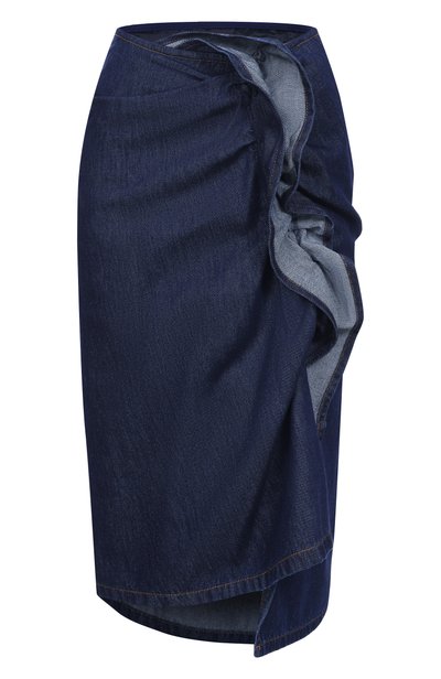Женская джинсовая юбка DRIES VAN NOTEN, арт. 130806/4401