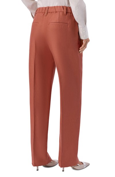 Льняные брюки BRUNELLO CUCINELLI, арт. MH527P9198, фото 4