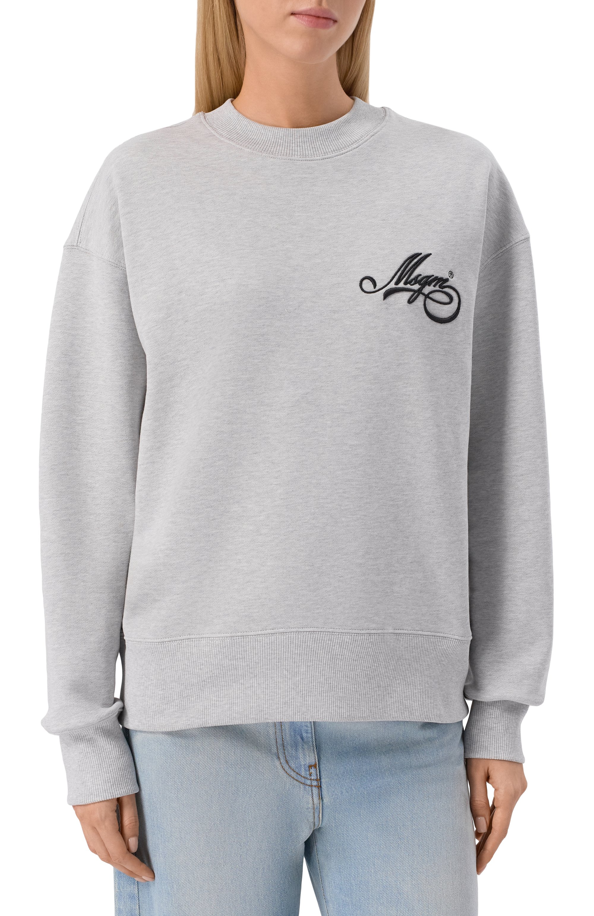 Хлопковый свитшот MSGM, арт. 3941MDM80/257793, фото 3