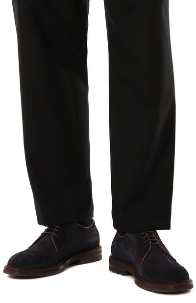 Замшевые дерби BRUNELLO CUCINELLI, арт. MZUPEAX810, фото 3