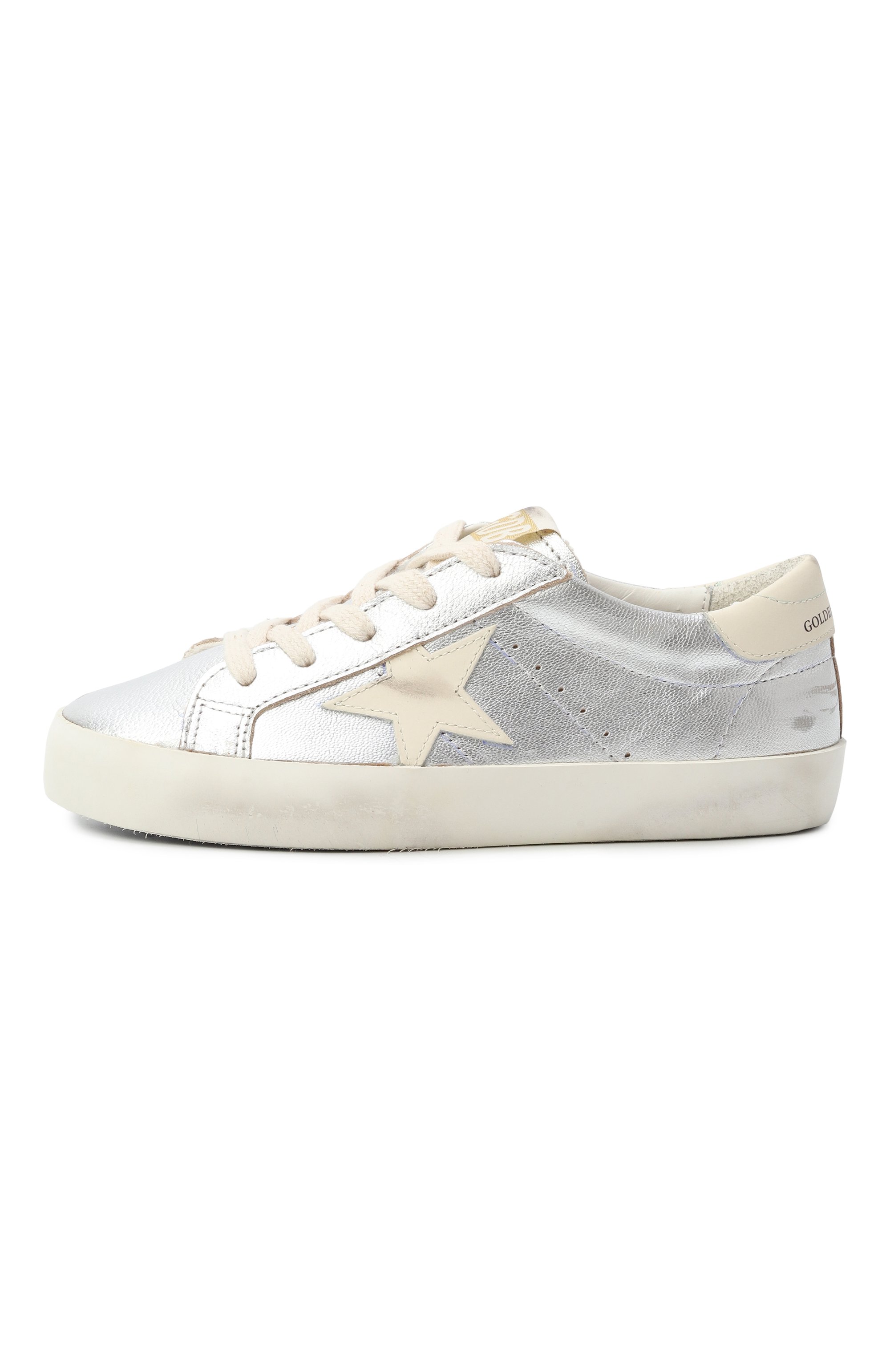 Кожаные кеды super-star GOLDEN GOOSE DELUXE BRAND, арт. GYF00101.F006759, фото 2