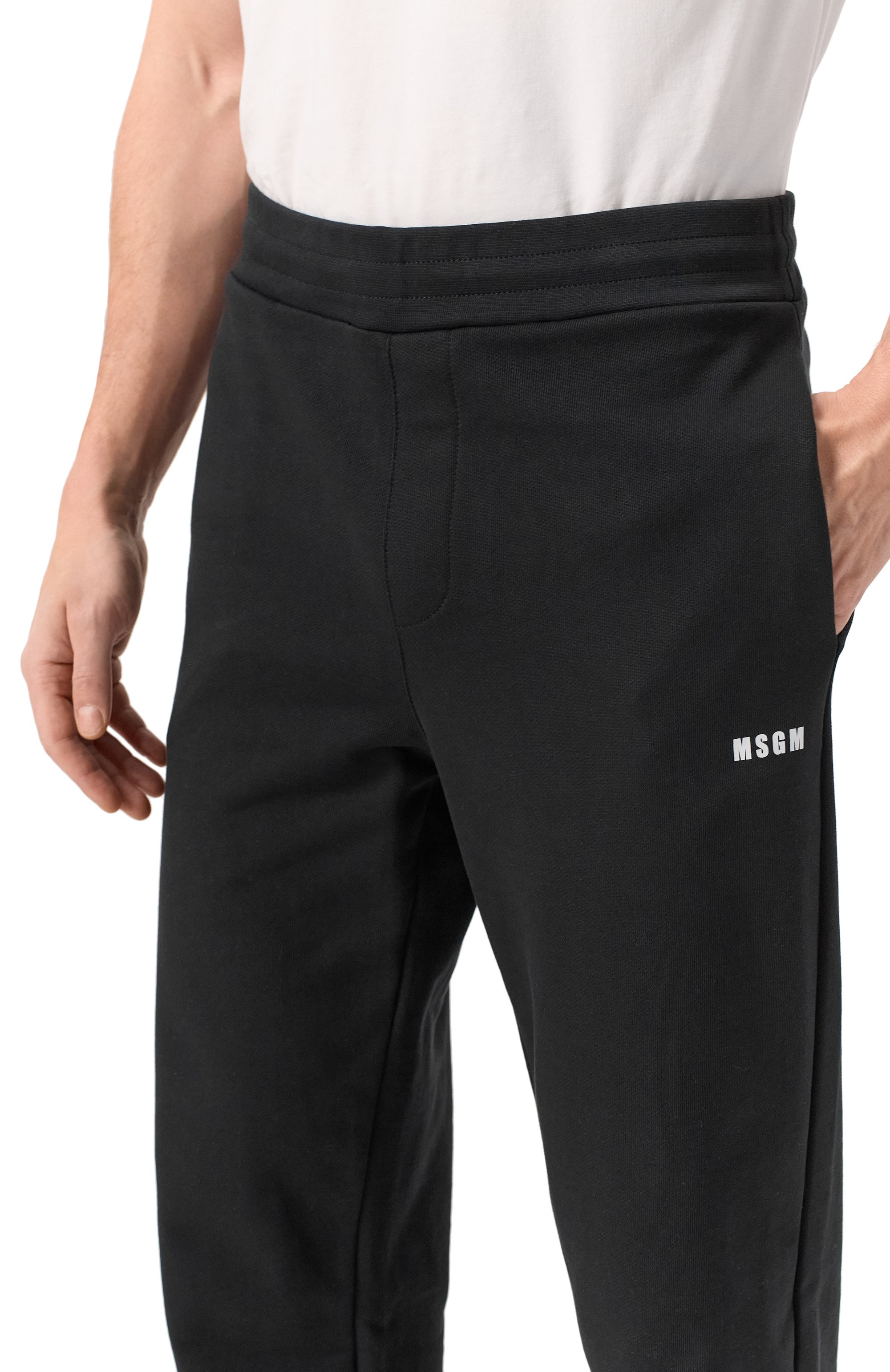 Хлопковые джоггеры MSGM, арт. 2000MP500/300000, фото 5