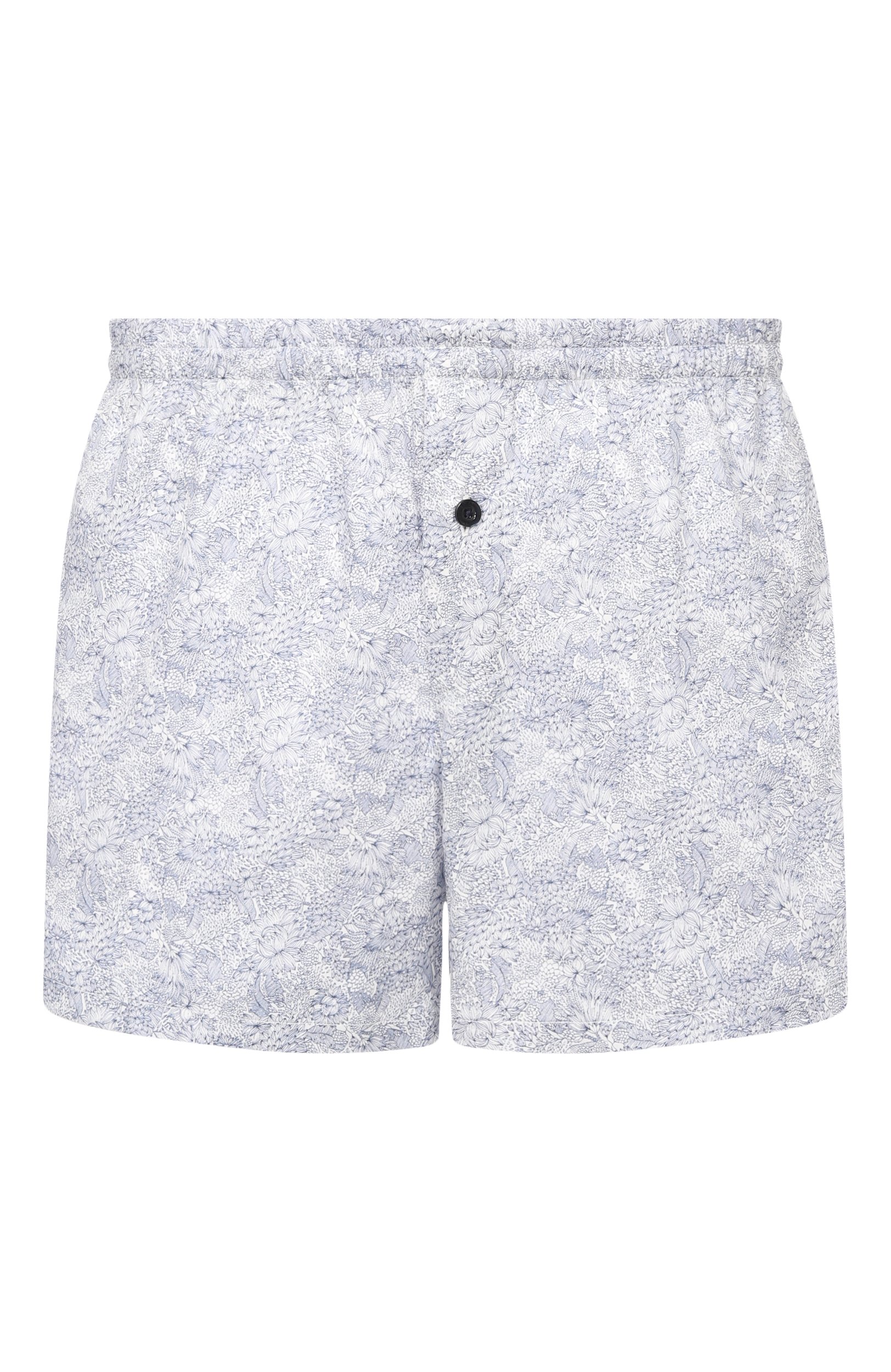 Хлопковые боксеры ZIMMERLI голубого цвета по цене 12650 руб., арт. 4900-27201, фото 1 Хлопковые боксеры ZIMMERLI, арт. 4900-27201, фото 1