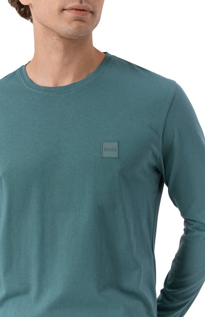 Хлопковый лонгслив BOSS ORANGE, арт. 50512111, фото 5