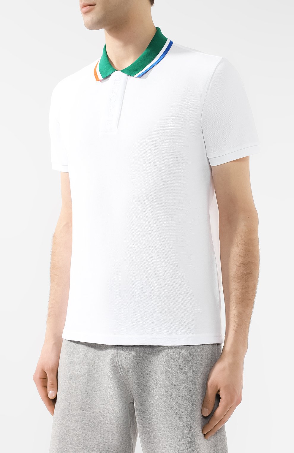 Хлопковое поло  KENZO, арт. 5P00344BA, фото 3