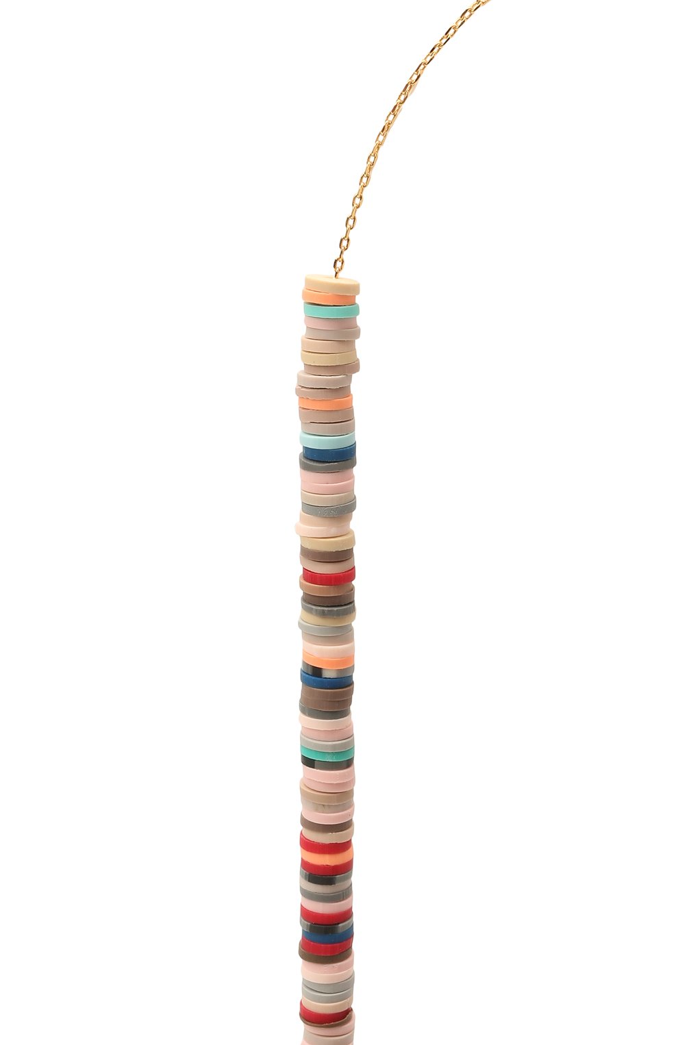 Цепочка для очков FRAME CHAIN разноцветного цвета по цене 12700 руб., арт. CANDY RAIN NUDE IN YELL0W G0LD, фото 3 Цепочка для очков FRAME CHAIN, арт. CANDY RAIN NUDE IN YELL0W G0LD, фото 3