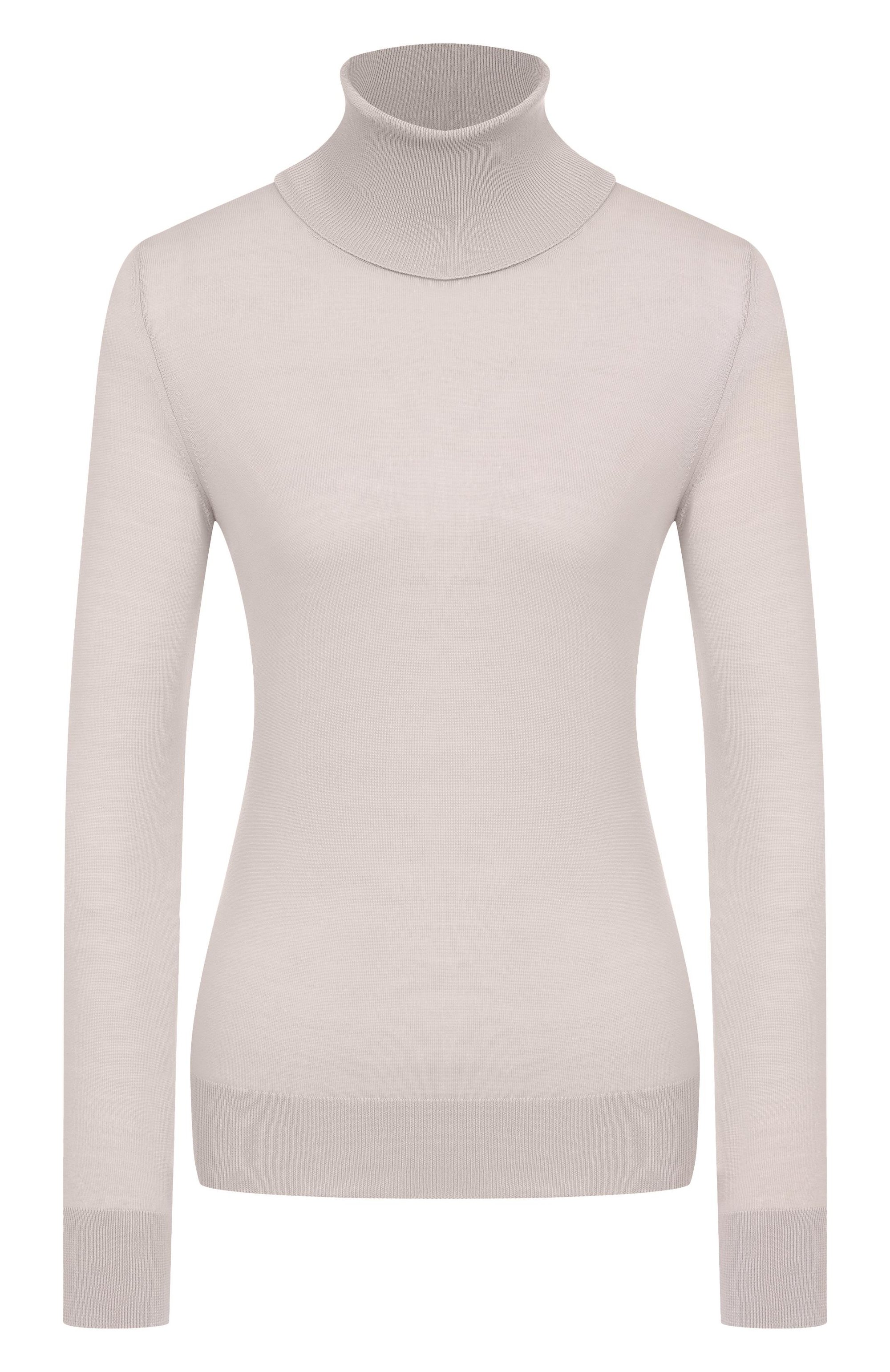 Шерстяная водолазка MVST светло-серого цвета по цене 128000 руб., арт. M0-M25.1MW.K401/34-48, фото 1 Шерстяная водолазка MVST, арт. M0-M25.1MW.K401/34-48, фото 1